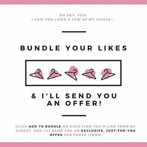 Bundle your likes and I’ll send you a discount 🌞